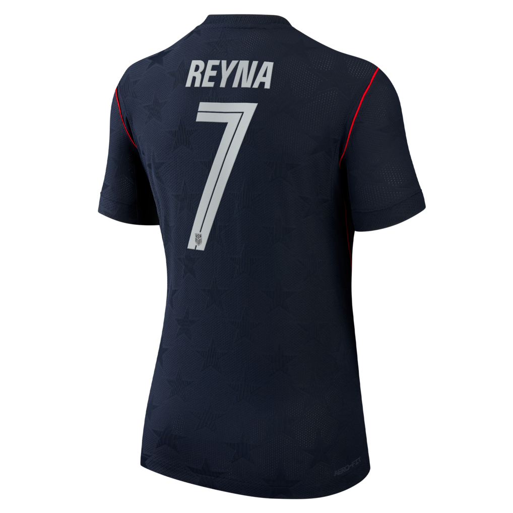 Giovanni Reyna USMNT Nike Women's 2026 Away Match Authentic Jersey - Blue