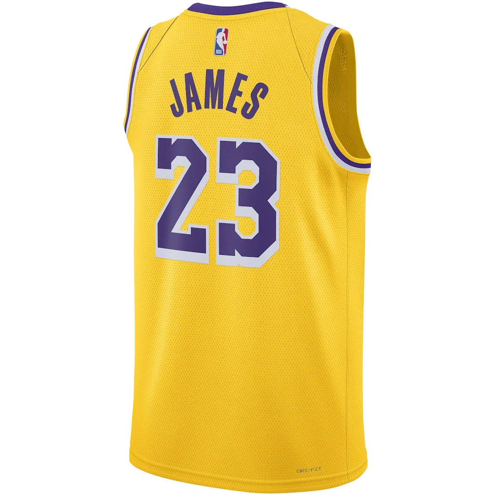 LeBron James Los Angeles Lakers Nike Unisex Swingman Jersey - Icon Edition - Gold