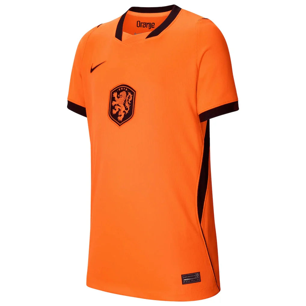 Netherlands National Team Nike Youth 2026 Home Stadium Replica Jersey - Orange