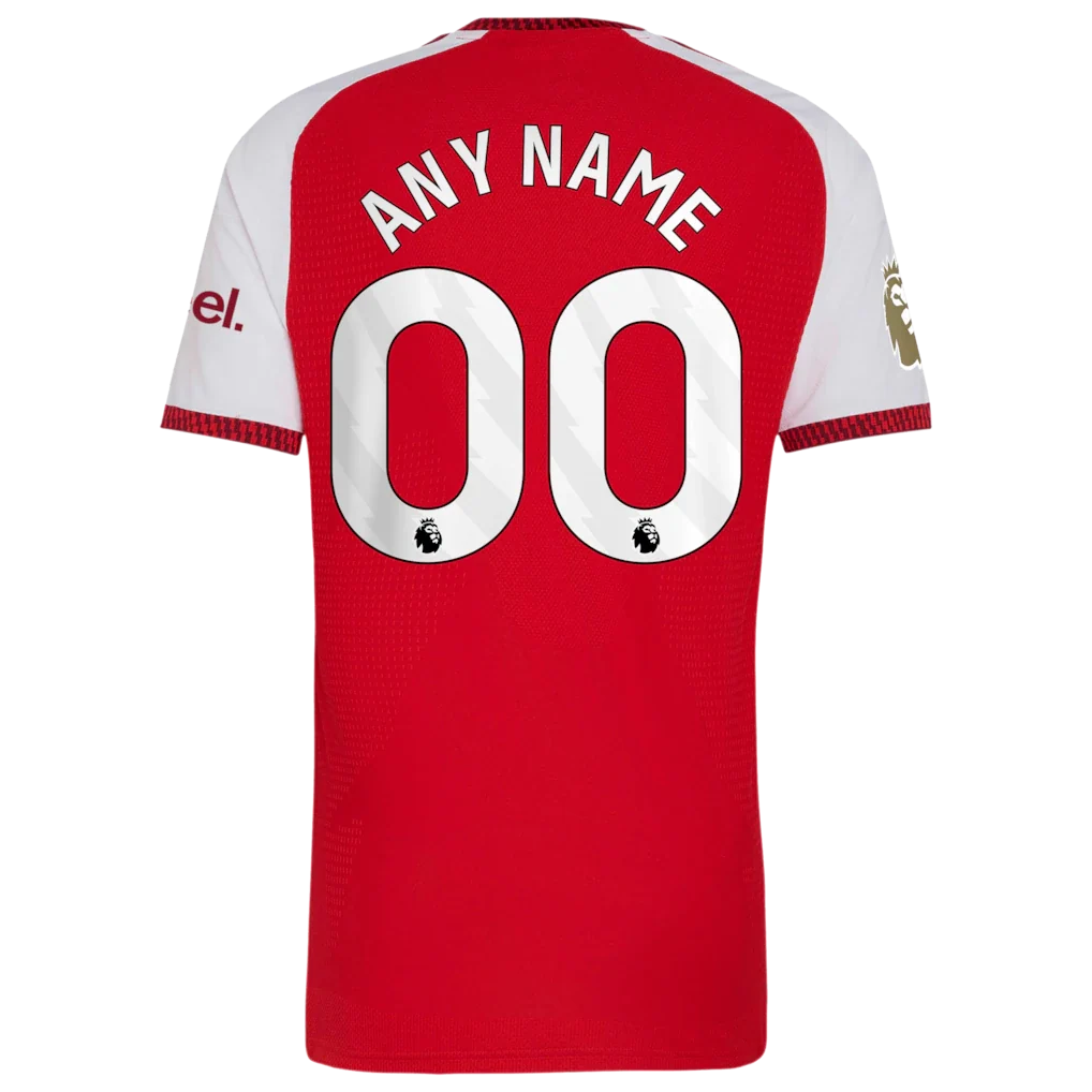 Arsenal adidas 2026/27 Home Authentic Custom Jersey - Red