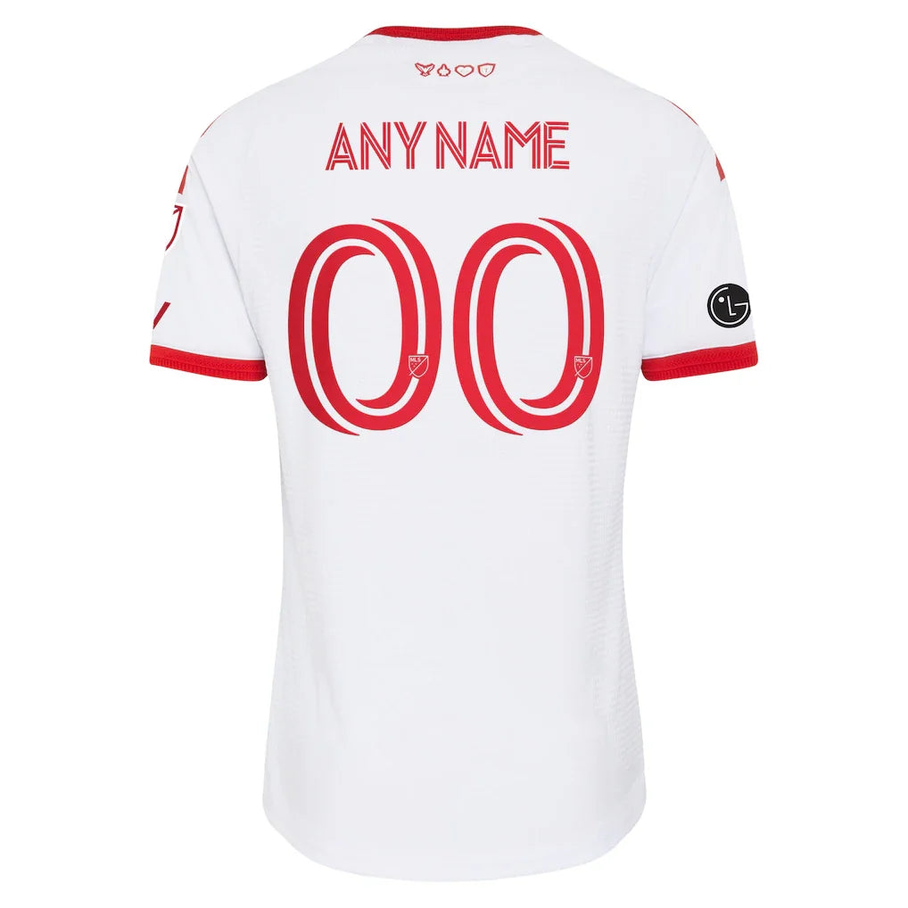 Toronto FC adidas  2026 Winter Kit On-Field Authentic Patch Custom Jersey - White