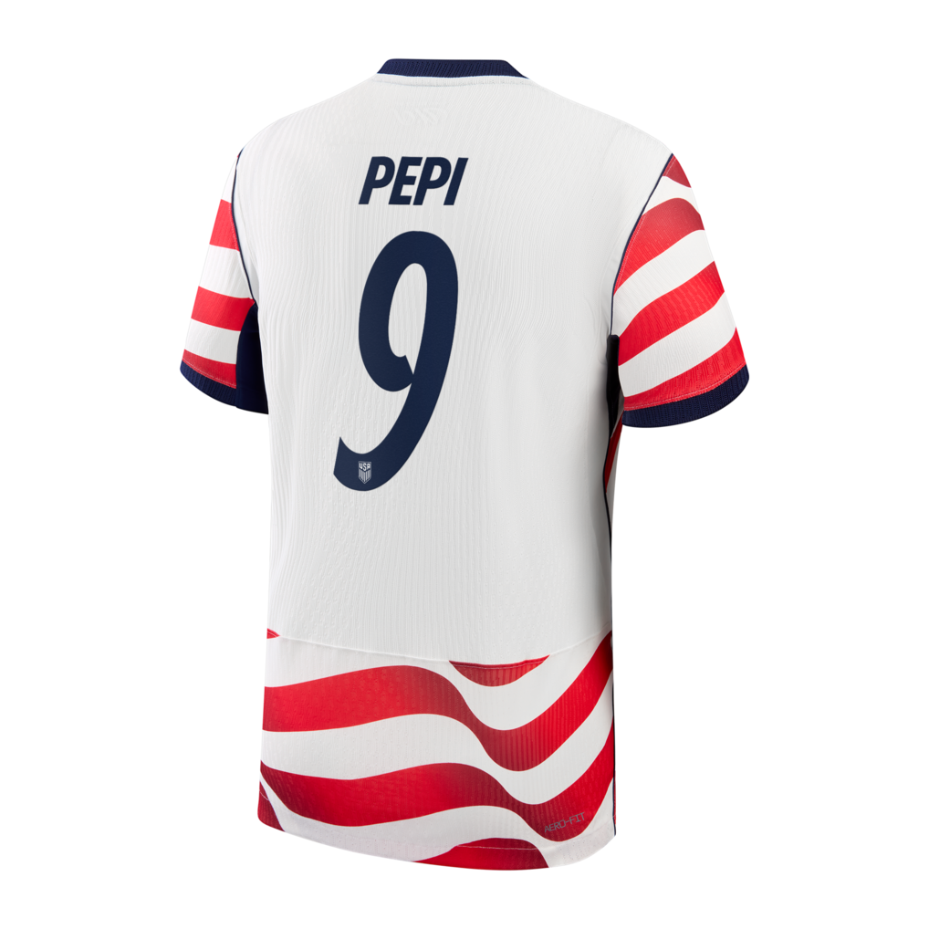 Ricardo Pepi USMNT Nike 2026 Home Match Authentic Jersey - White
