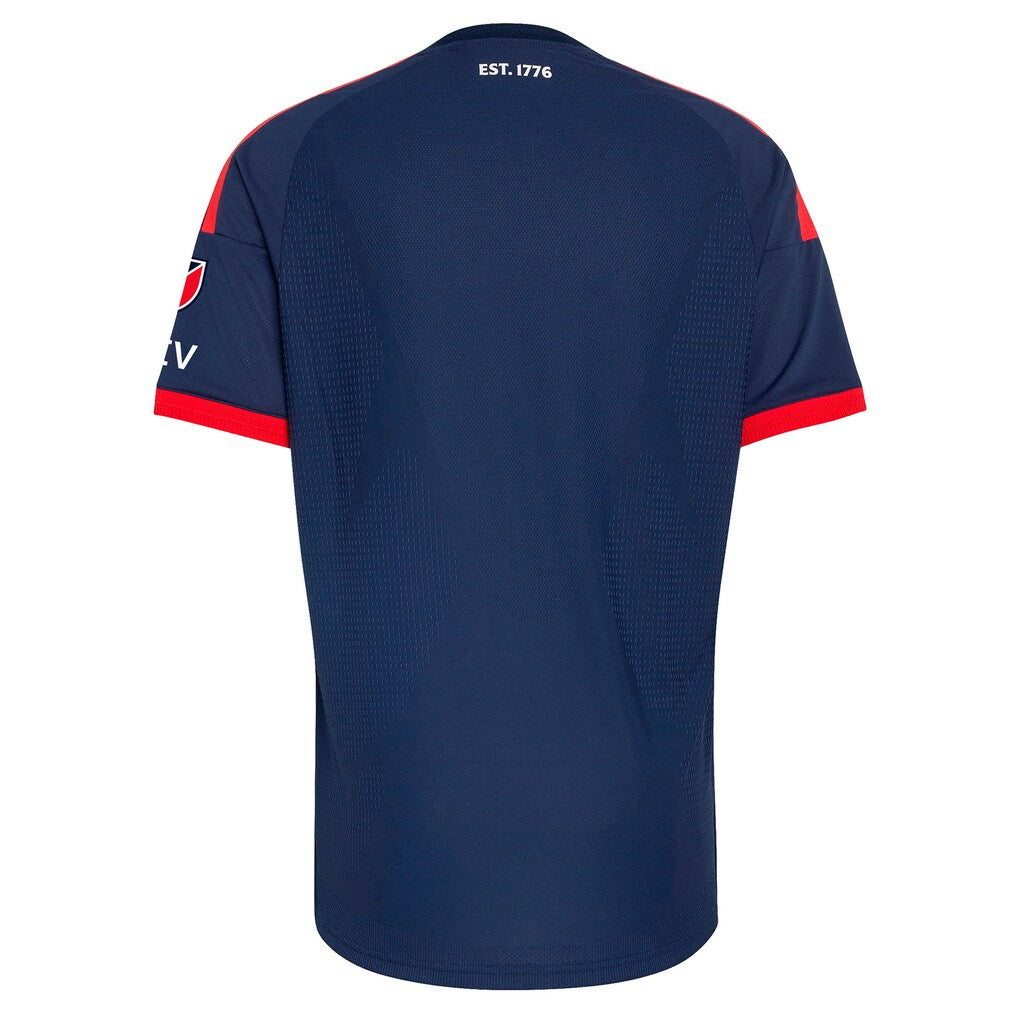 New England Revolution adidas  2026 Independence Day On-Field Authentic Patch Jersey - Blue