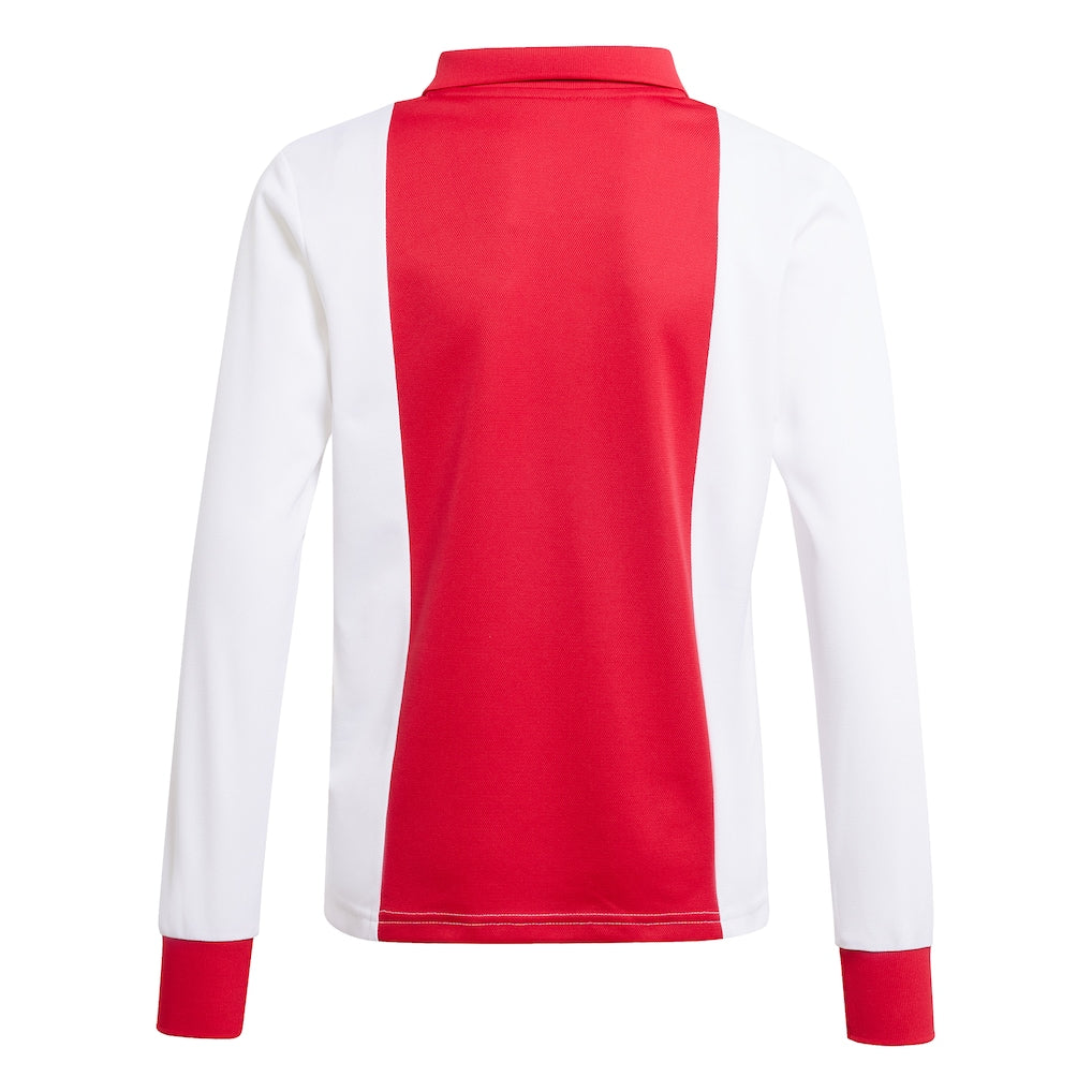 Ajax adidas Originals Youth 125th Anniversary Replica Long Sleeve Jersey - White