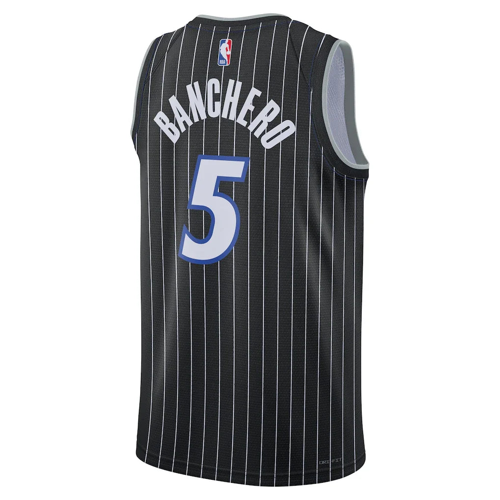 Paolo Banchero Orlando Magic Jordan Brand Unisex  Swingman Jersey - Statement Edition - Black