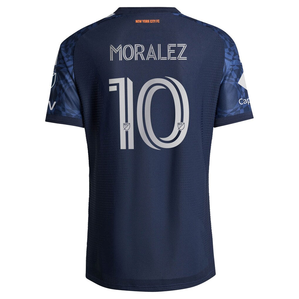 Maximiliano Moralez New York City FC adidas 2026 The All Nations Kit On-Field Authentic Patch Jersey - Blue