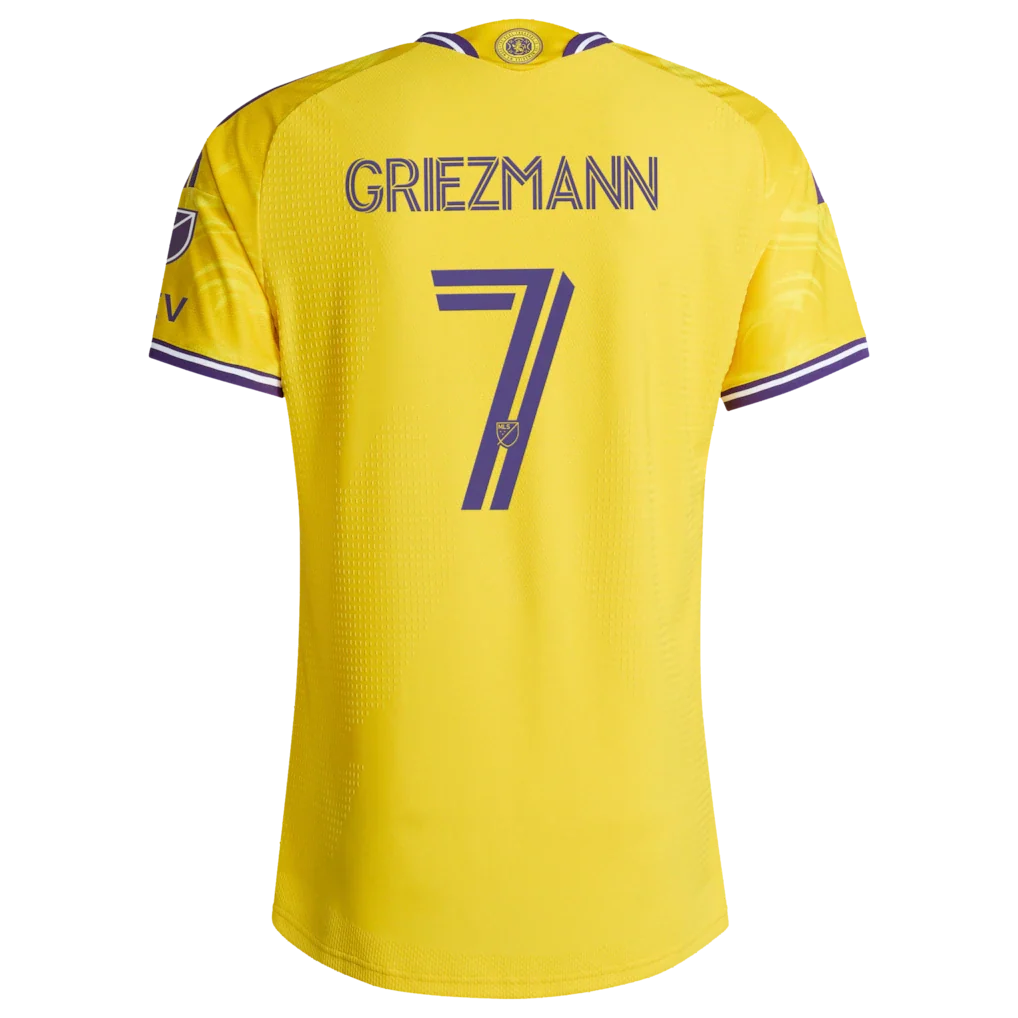 Antoine Griezmann Orlando City SC adidas 2026 Sunken Treasure Kit On-Field Authentic Jersey - Yellow