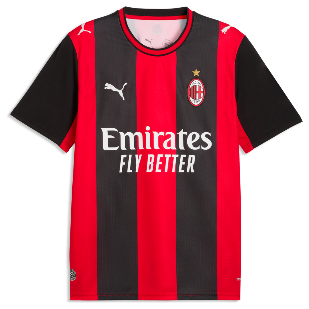 AC Milan Puma 2026/27 Home Replica Jersey - Black/Red
