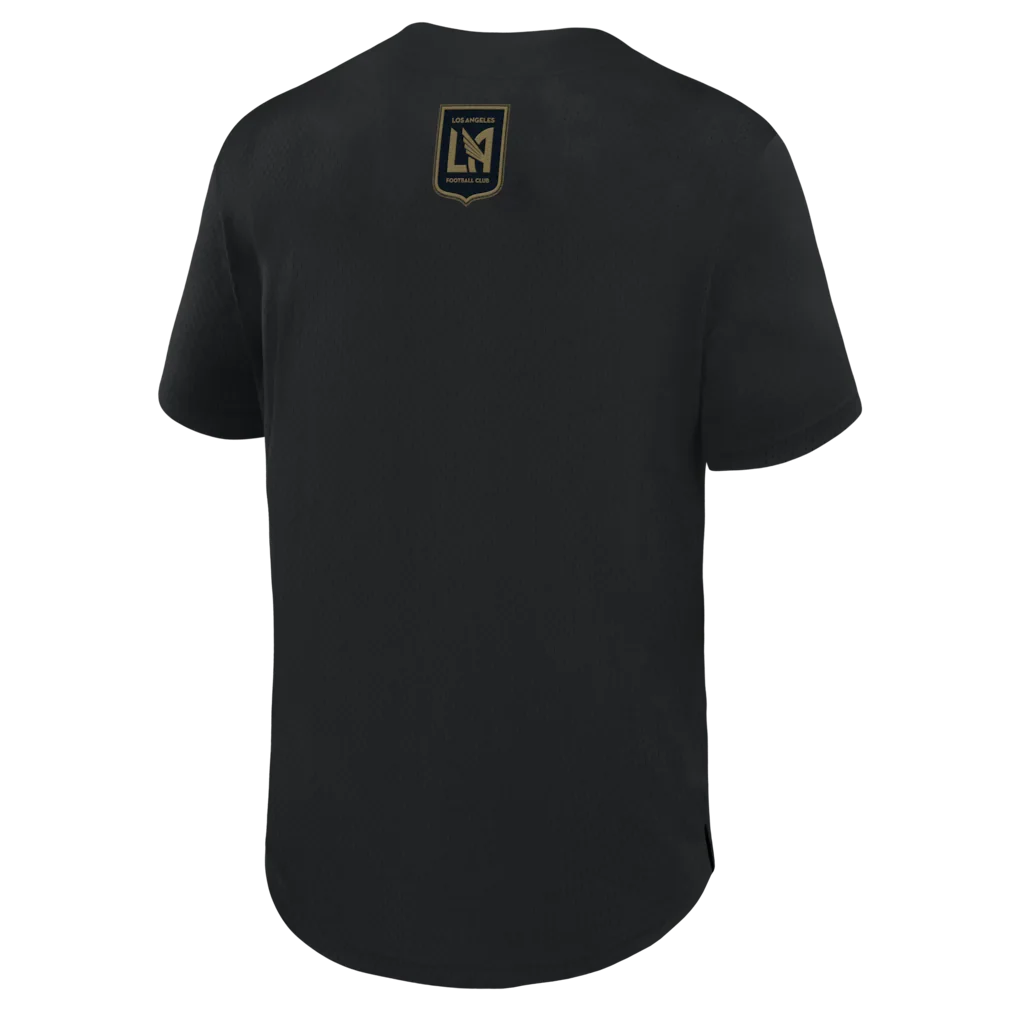 LAFC Fanatics Maximum Intensity Button-Up Jersey  - Black