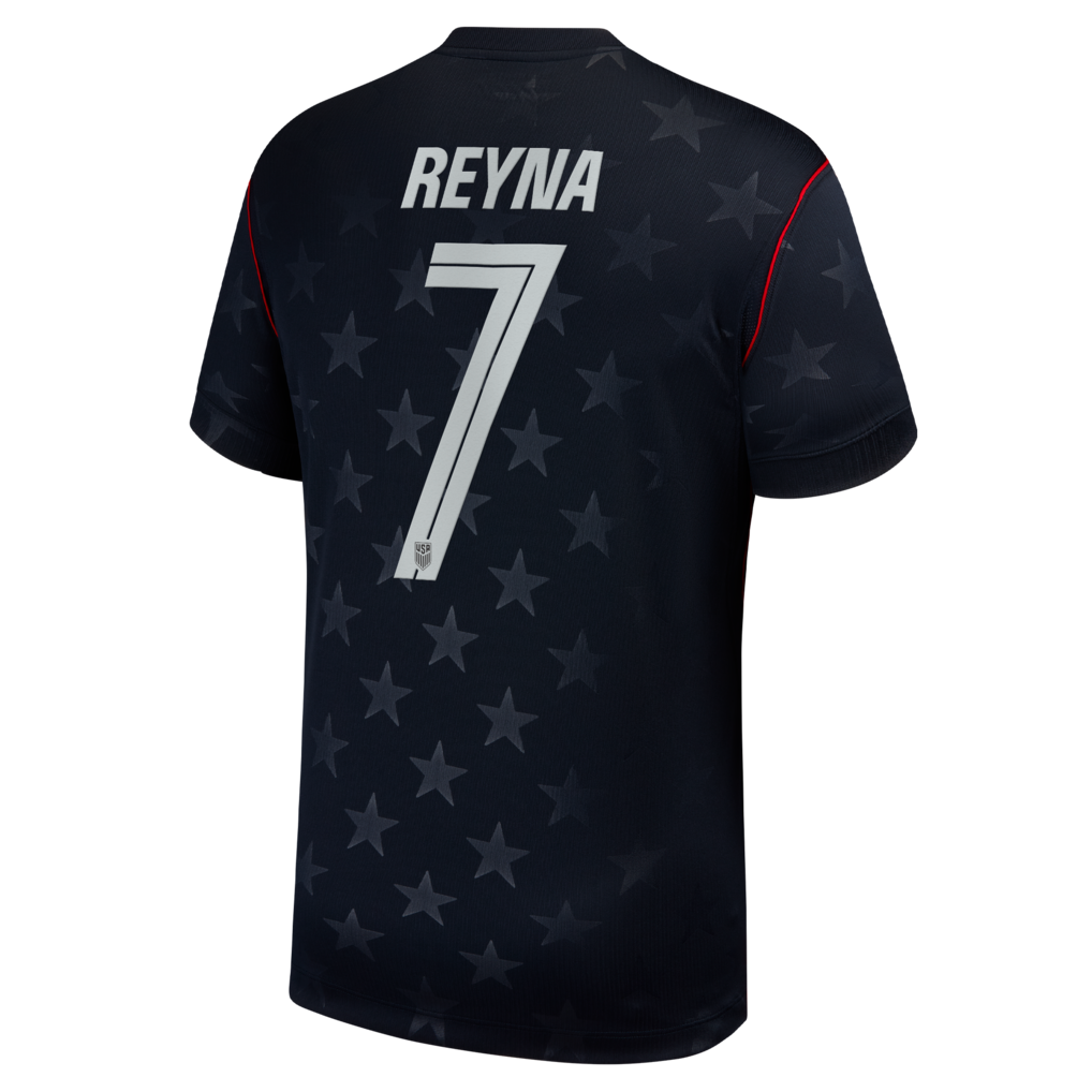 Giovanni Reyna USMNT Nike 2026 Away Stadium Replica Jersey - Blue