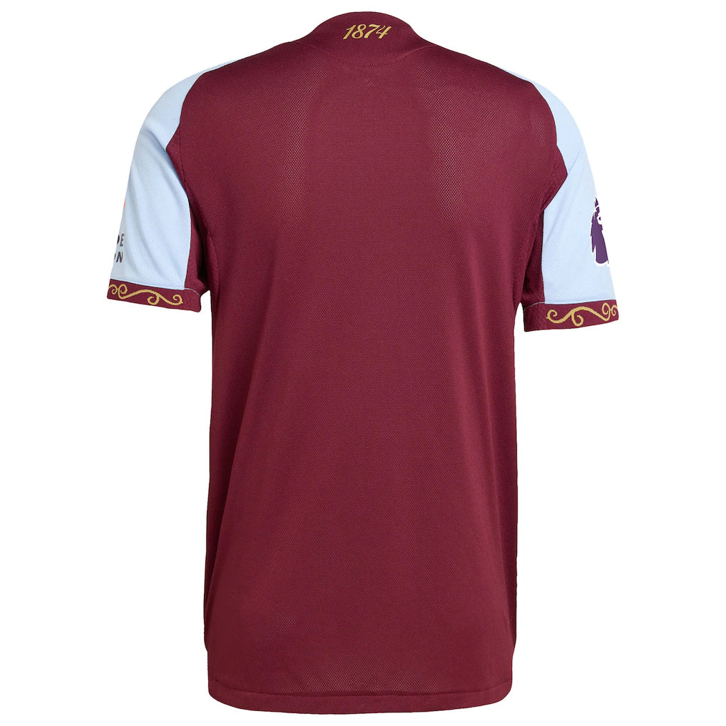 Aston Villa adidas 2025/26 Home Authentic Jersey - Claret