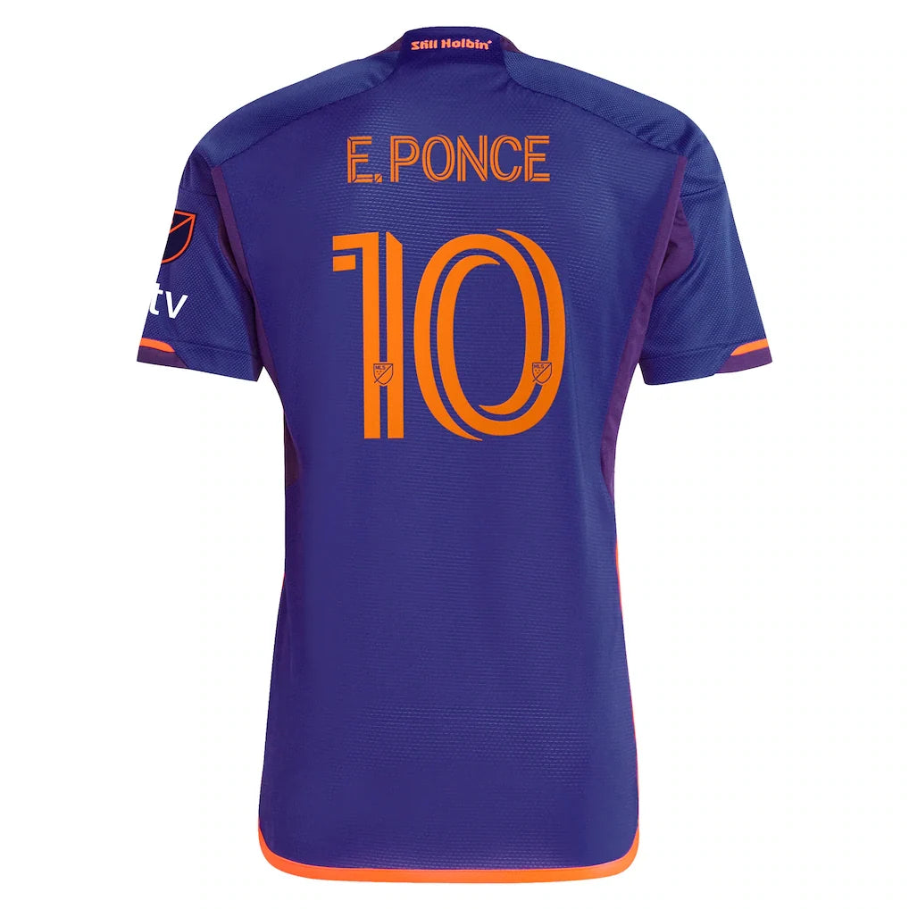 Ezequiel Ponce Houston Dynamo FC adidas 2024 Still Holdin' Authentic Player Jersey - Purple