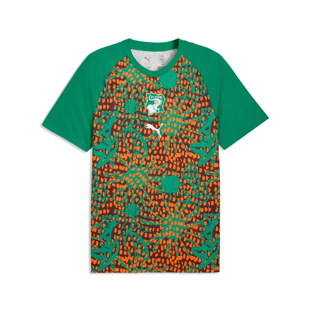 Ivory Coast National Team Puma 2026 Pre-Match Top - Green
