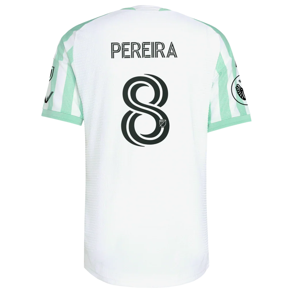Daniel Pereira Austin FC adidas  2026 The Rooted Kit On-Field Authentic Patch Jersey - White
