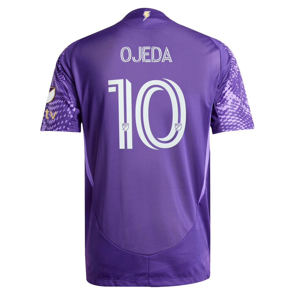 Martín Ojeda Orlando City SC adidas  2025 Perfect Storm On-Field Authentic Jersey - Purple