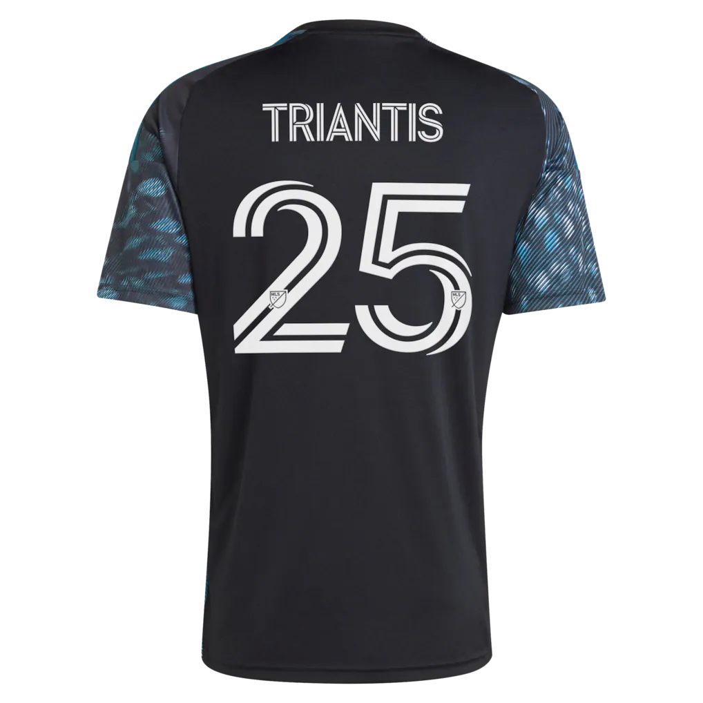 Nectarios Triantis Minnesota United FC adidas 2026 The Decade Kit Replica Jersey - Black