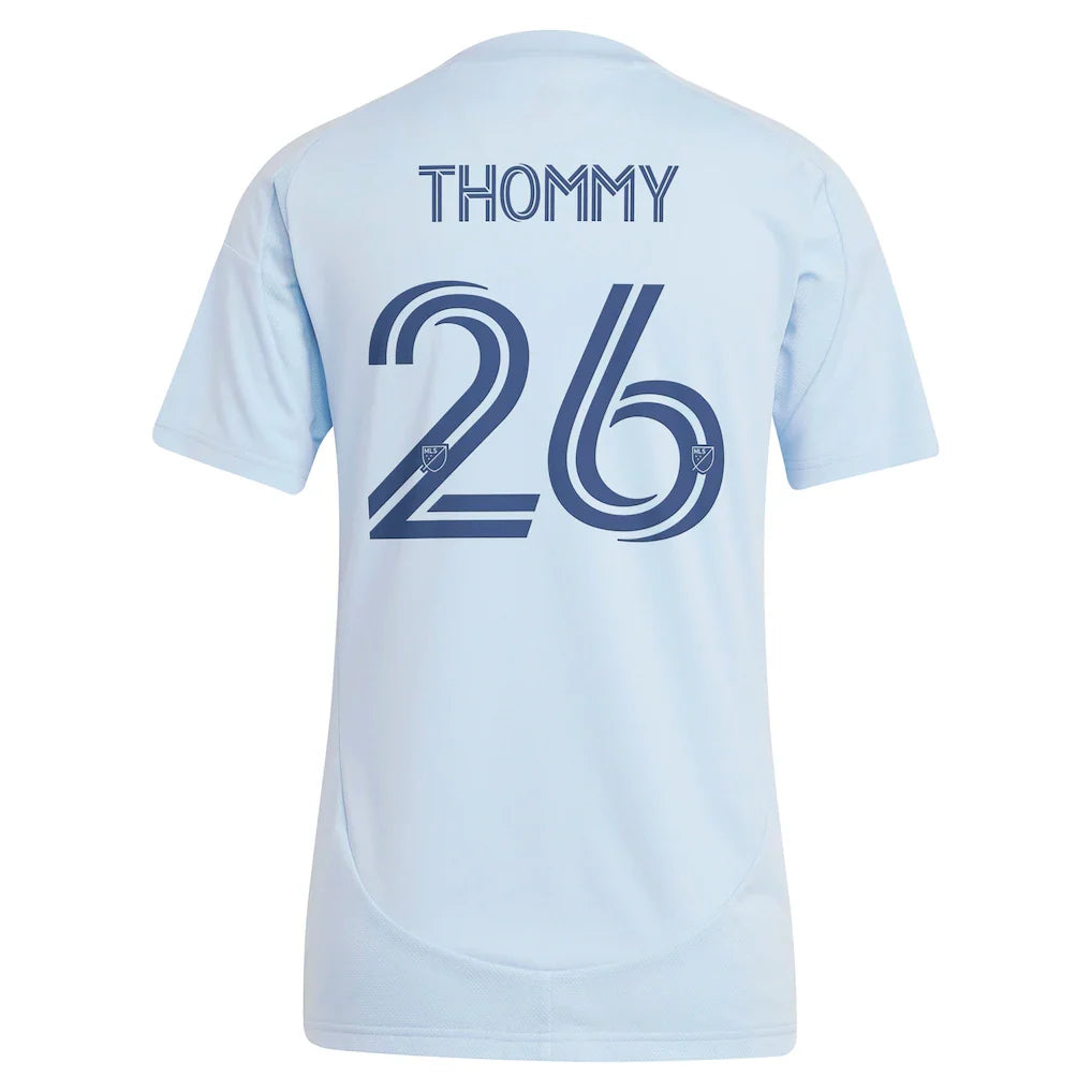 Erik Thommy Sporting Kansas City adidas Women's 2025 One KC Replica Player Jersey - Light Blue