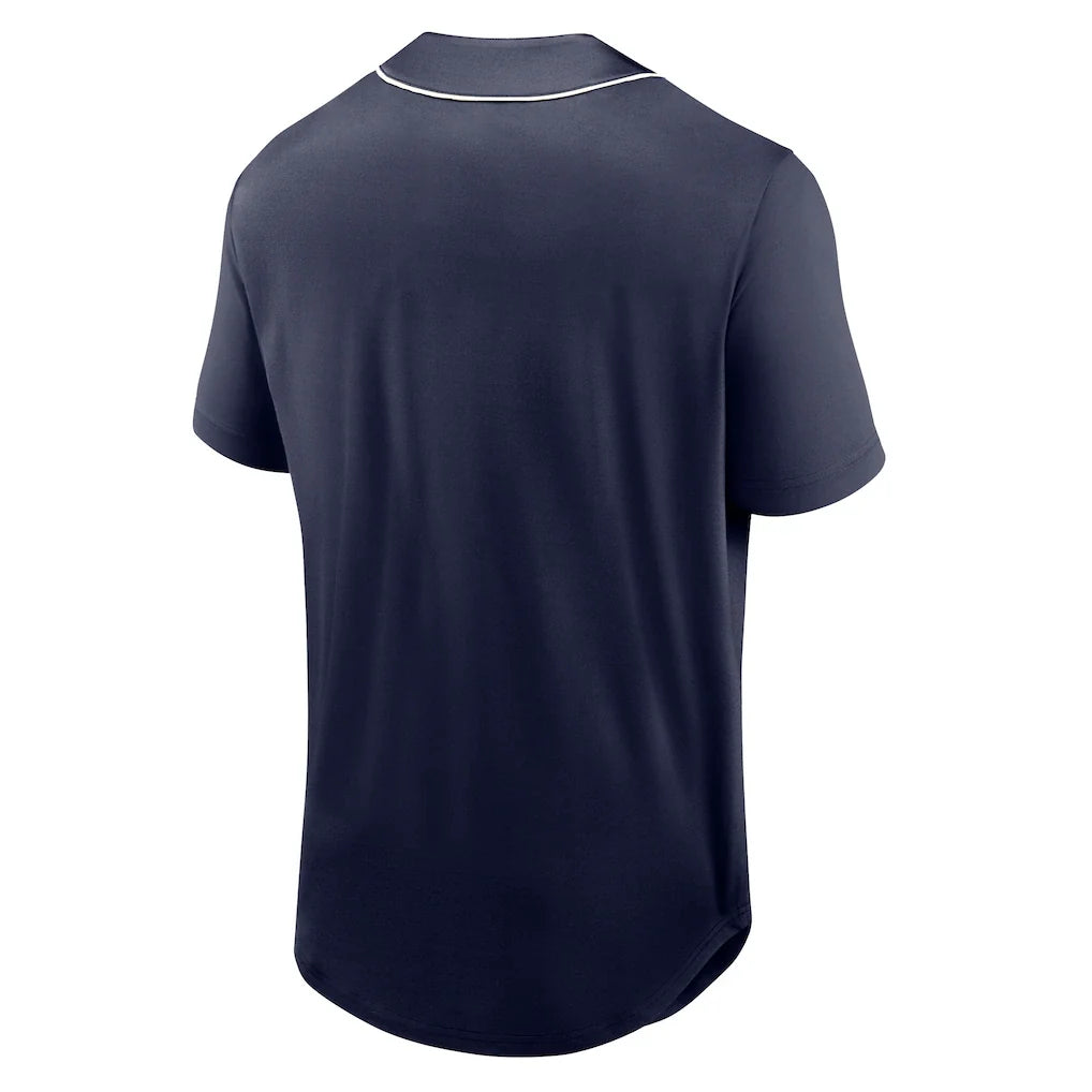 Paris Saint-Germain Fanatics Oversized Baseball Jersey - Navy