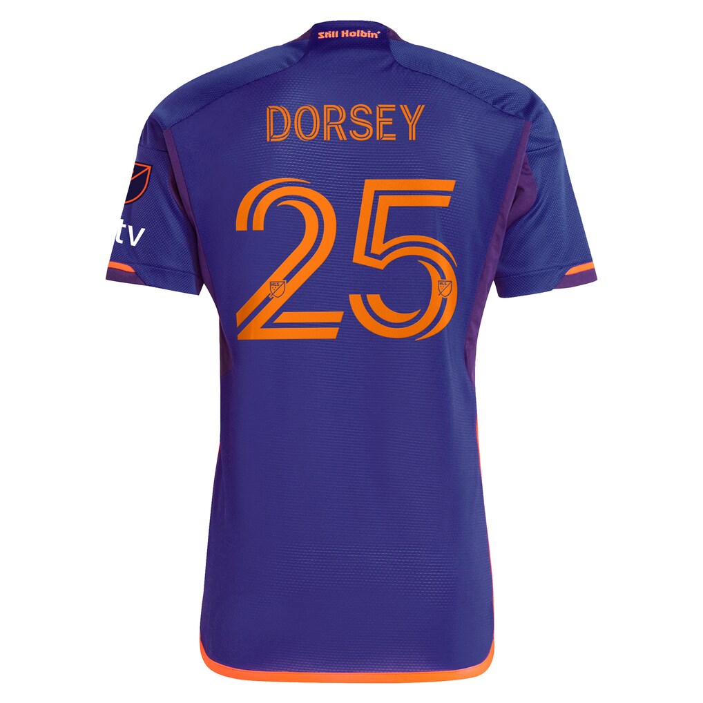Griffin Dorsey Houston Dynamo FC adidas 2024 Still Holdin' Authentic Player Jersey - Purple