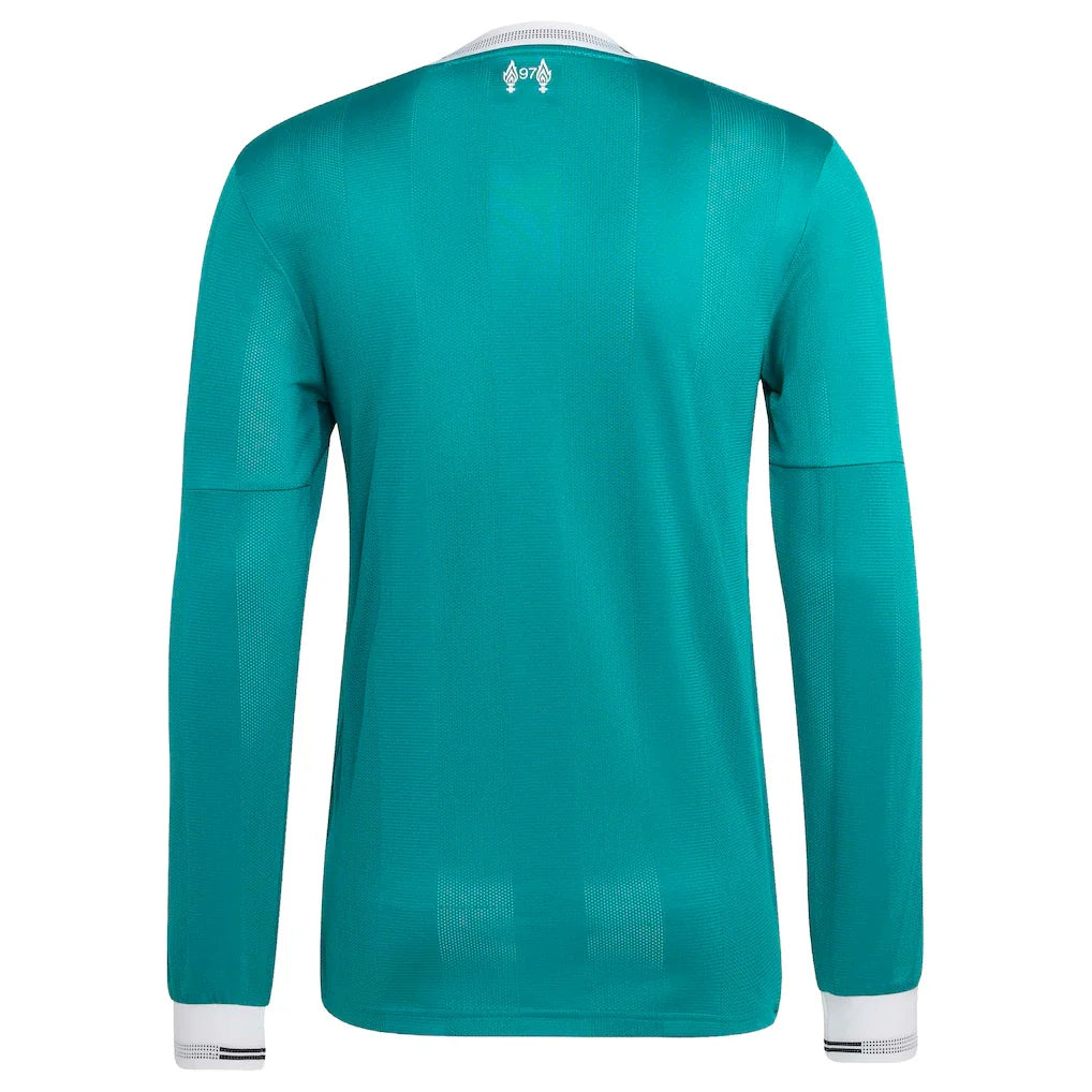 Liverpool adidas 2025/26 Third Authentic Long Sleeve Jersey - Green