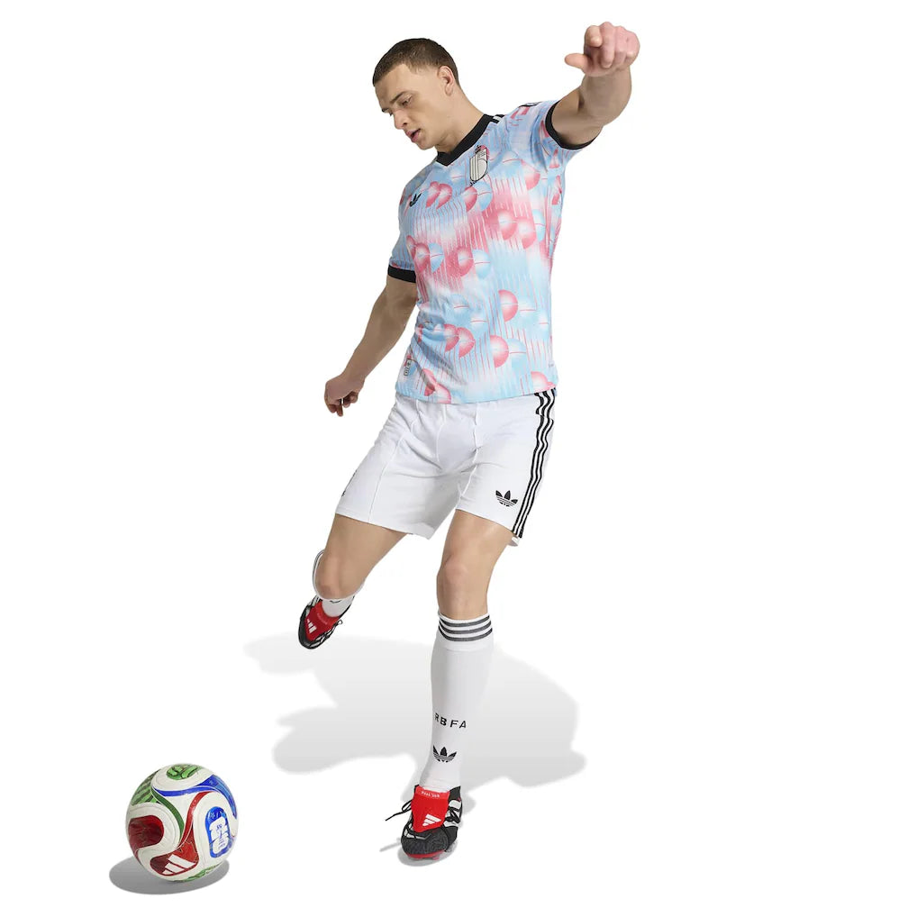 Belgium National Team adidas 2026 Away On-Field Authentic Jersey - Light Blue