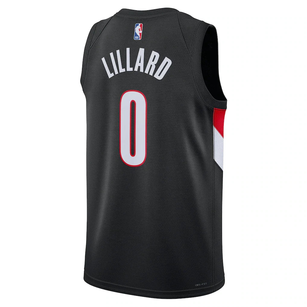 Damian Lillard Portland Trail Blazers Nike Unisex Swingman Player Jersey - Icon Edition - Black