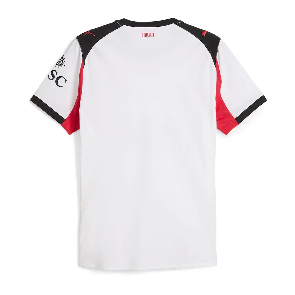 AC Milan Puma 2025/26 Away Authentic Jersey - White
