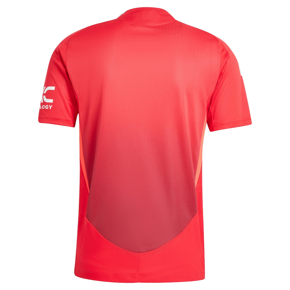 Manchester United adidas 2024/25 Home Authentic Jersey - Red