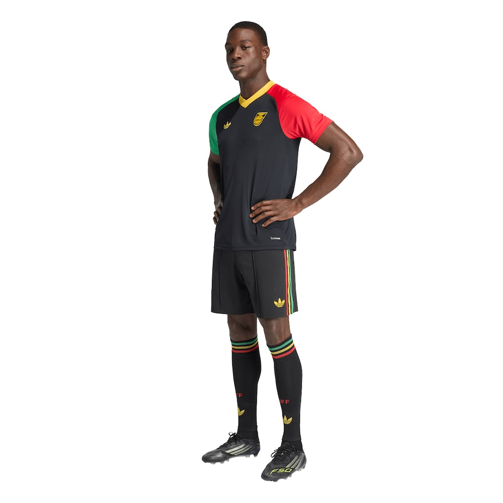 Jamaica National Team adidas 2026 Pre-Match Top - Black