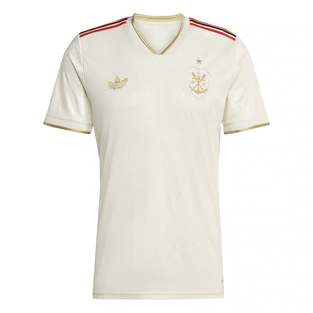 CR Flamengo adidas 2025/26 Third Replica Jersey - Tan
