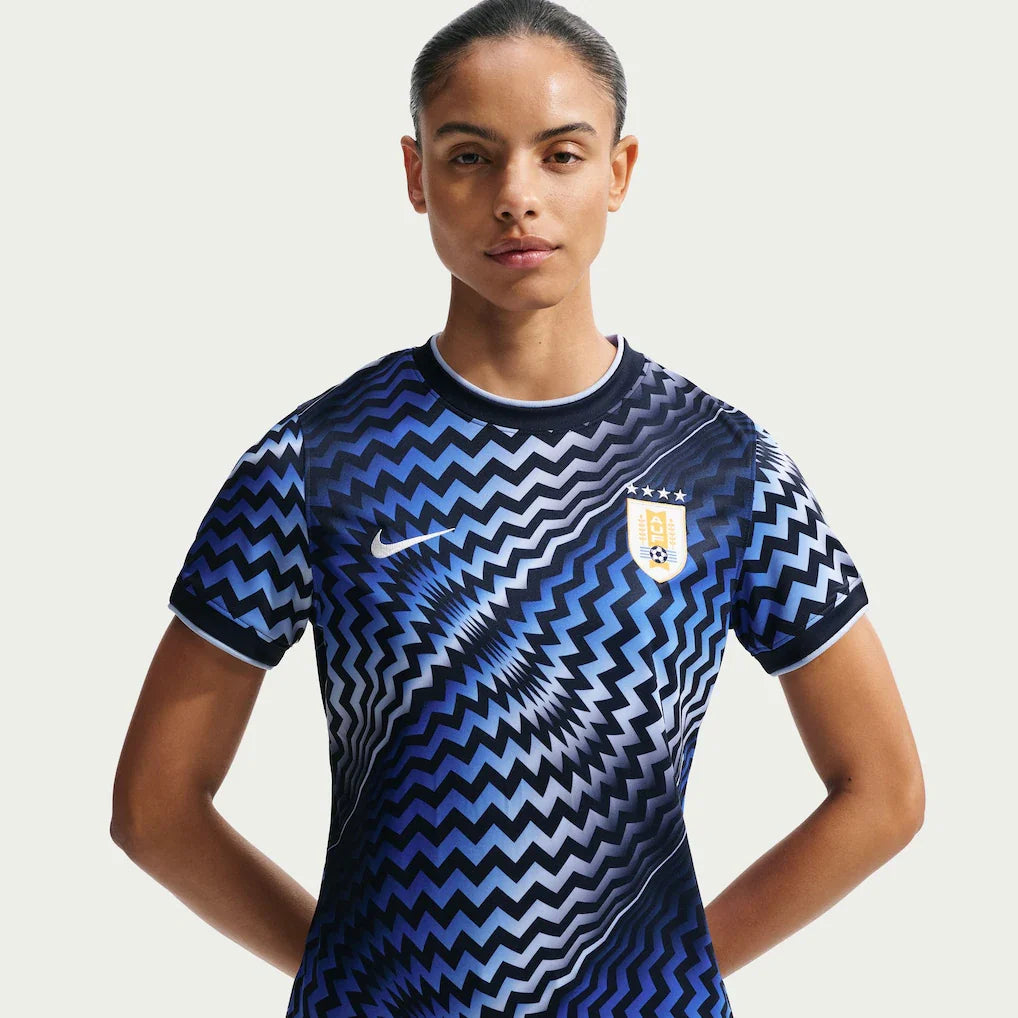 Uruguay National Team Nike Women's 2026 Pre-Match Top - Blue