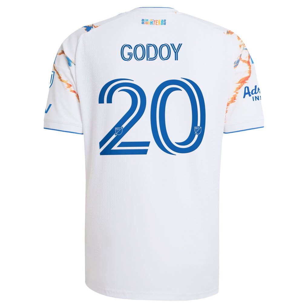 Anibal Godoy San Diego FC adidas  2026 Unprecedented Unity Kit On-Field Authentic Patch Jersey - White