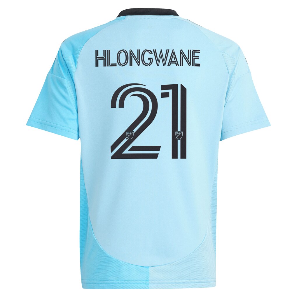 Bongokuhle Hlongwane Minnesota United FC adidas Youth 2025 CONVERGENCE Replica Jersey - Blue