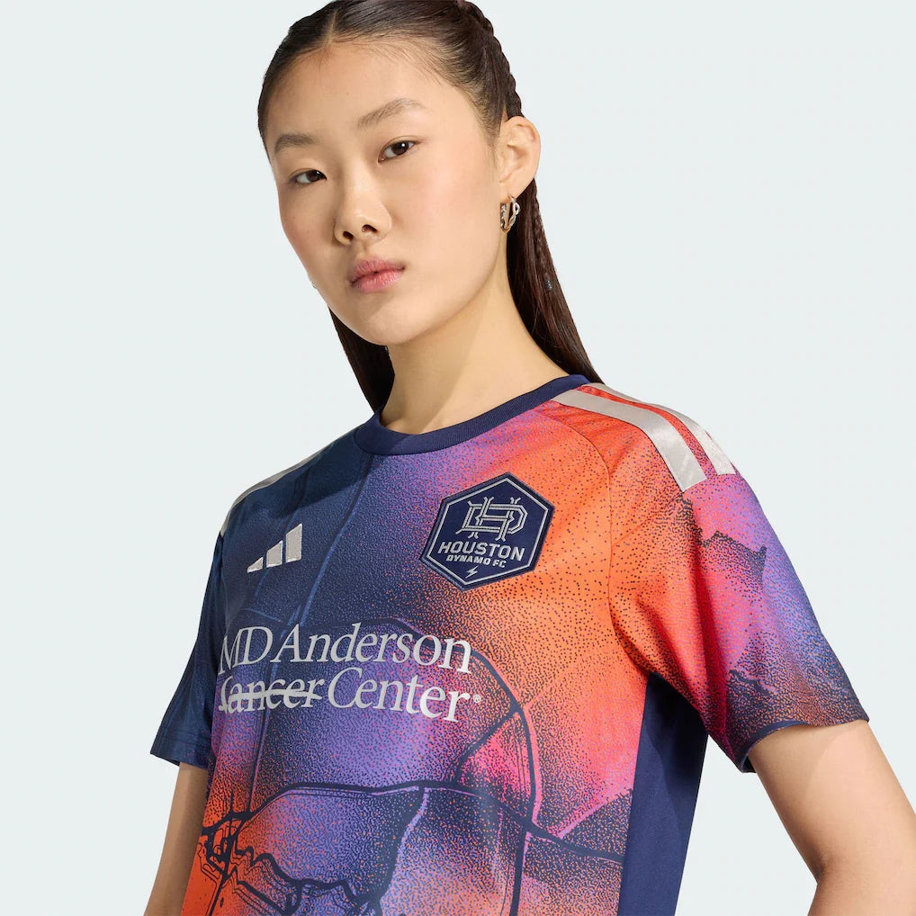 Houston Dynamo FC adidas Women's 2026 Mission Control Replica Jersey - Blue