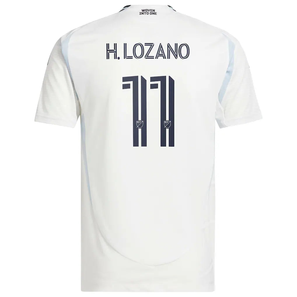 Hirving Lozano  adidas 2025 Woven Into One Replica Player Jersey - White