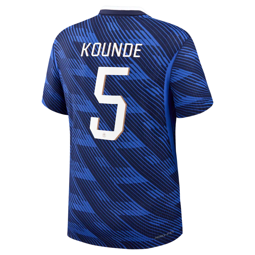 Jules Koundé France National Team Nike 2026 Home Match Authentic Jersey - Blue