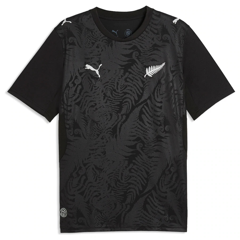 New Zealand National Team Puma 2026 Home Replica Jersey - Black