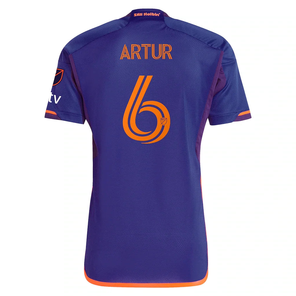 Artur Houston Dynamo FC adidas 2024 Still Holdin' Authentic Player Jersey - Purple