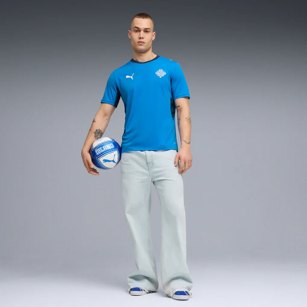 Iceland National Team Puma 2026 Home Replica Jersey - Royal