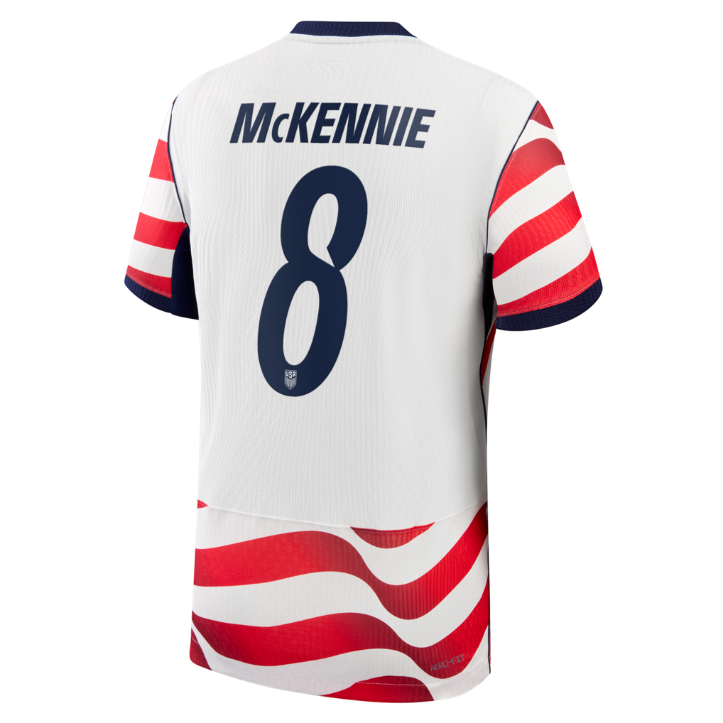 Weston McKennie USMNT Nike 2026 Home Match Authentic Jersey - White