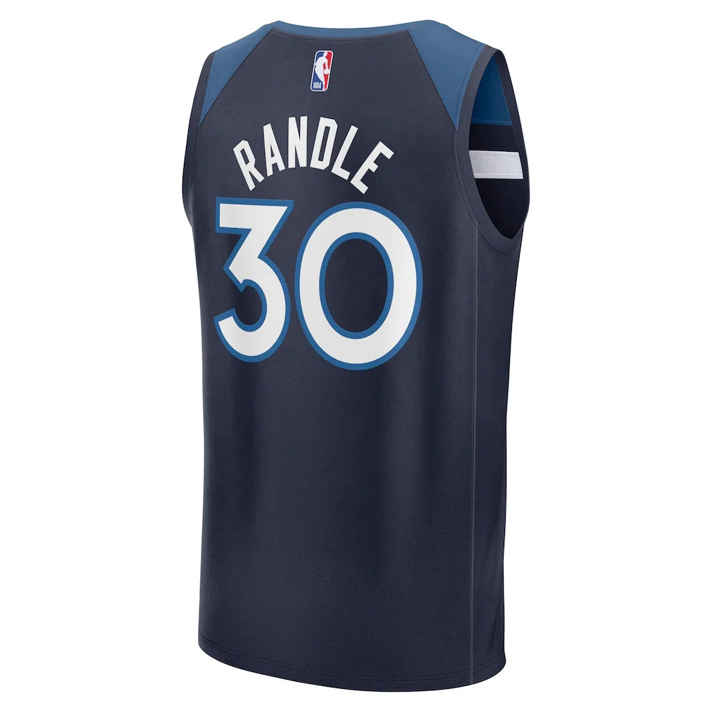 Julius Randle Minnesota Timberwolves Fanatics Fast Break Replica Player Jersey - Icon Edition - Navy
