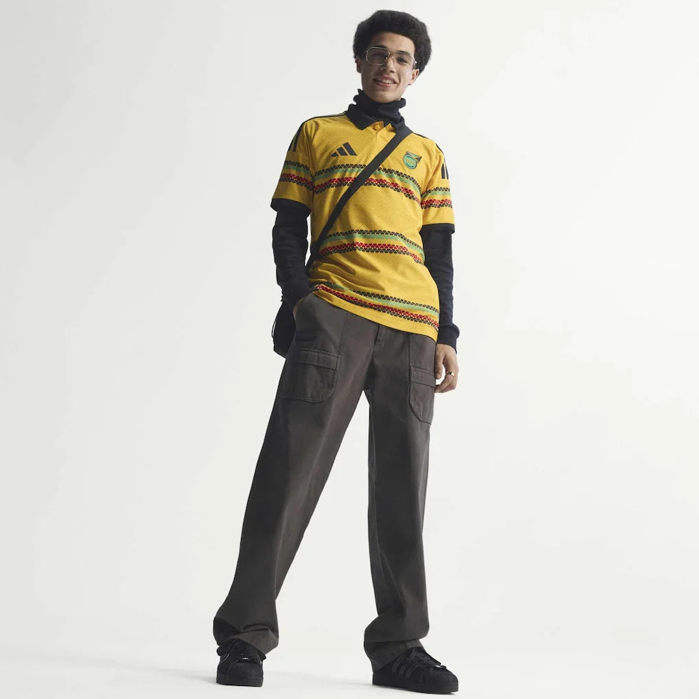 Jamaica National Team adidas 2026 Home On-Field Authentic Jersey - Yellow
