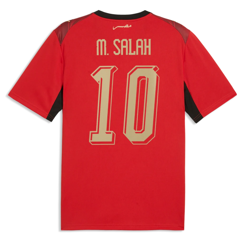 Mohamed Salah Egypt National Team Puma 2026 Home Replica Jersey - Red