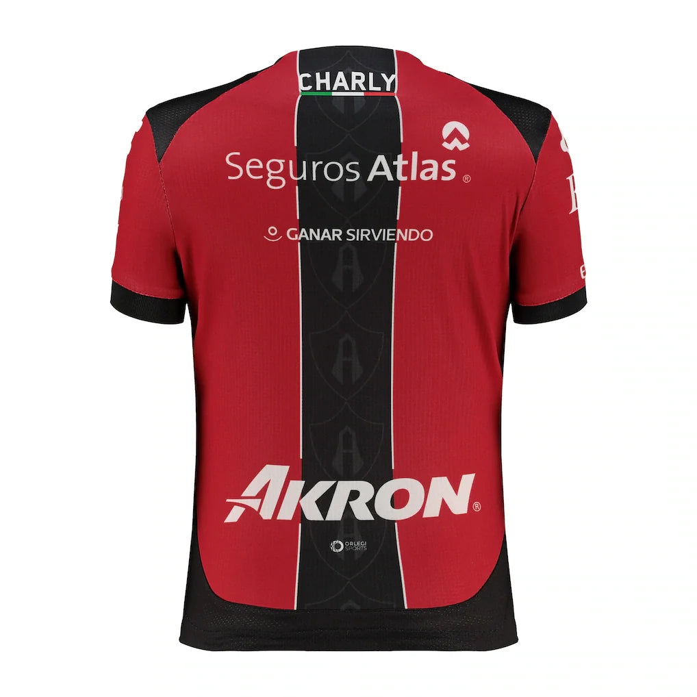 Club Atlas Charly Youth 2025/26 Home Authentic Jersey - Red