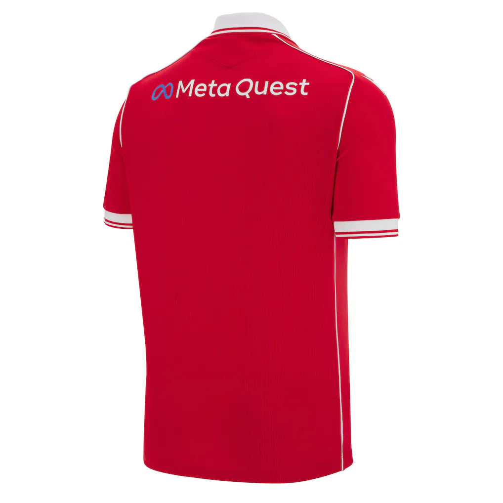 Wrexham Macron Youth 2025/26 Home Replica Jersey - Red