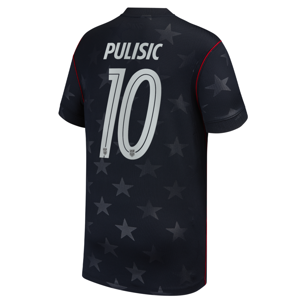 Christian Pulisic USMNT Nike Youth 2026 Away Stadium Replica Jersey - Blue