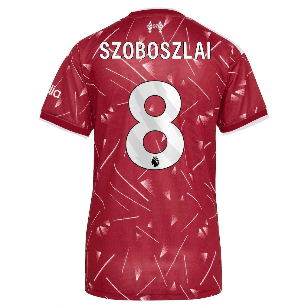 Dominik Szoboszlai Liverpool adidas Women's 2026/27 Home Replica Jersey - Red