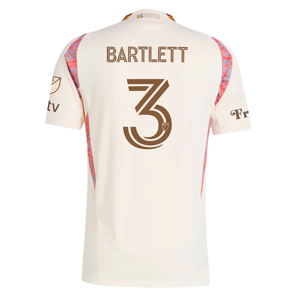Lucas Bartlett D.C. United adidas 2025 The Soul Kit On-Field Authentic Jersey - Natural