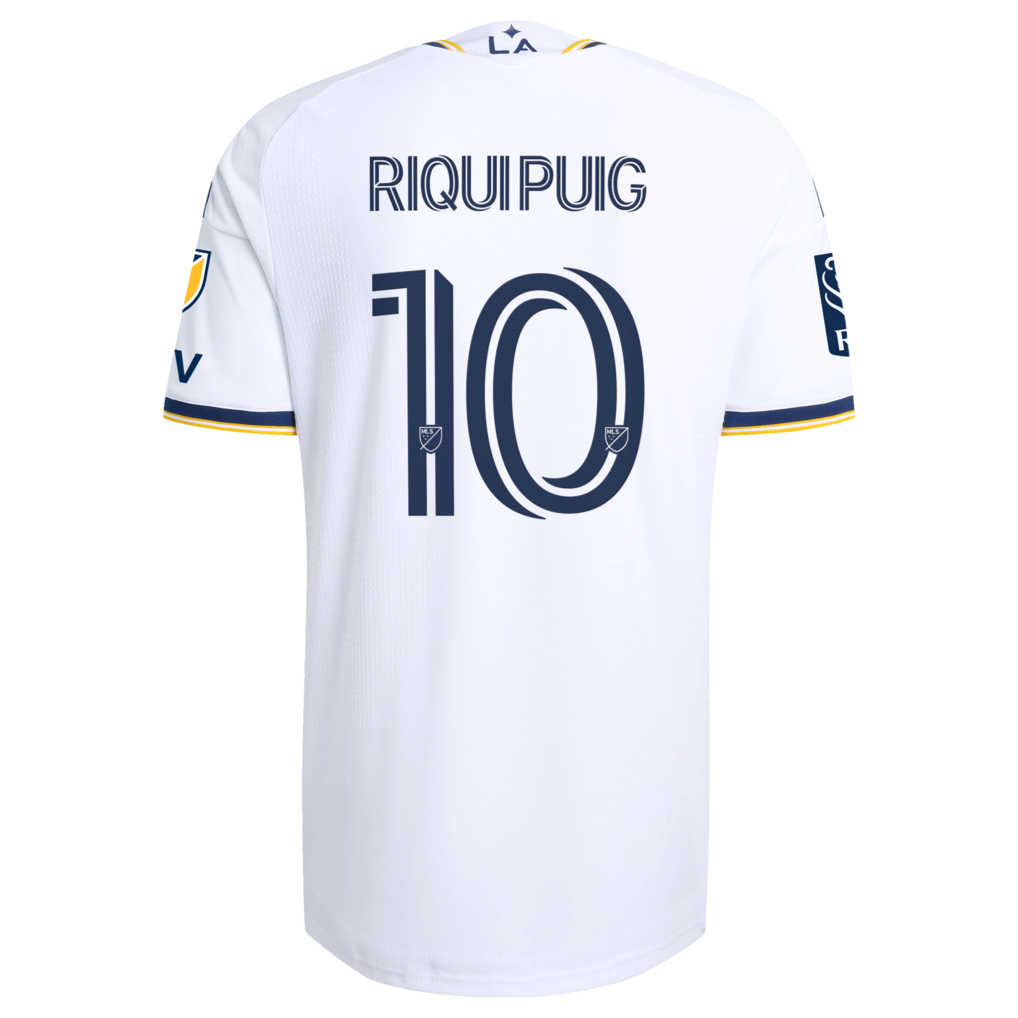 Riqui Puig LA Galaxy adidas 2026 The VeloCITY Kit On-Field Authentic Patch Jersey - White