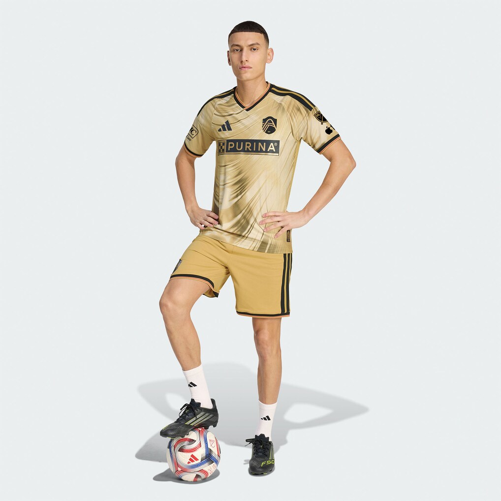 St. Louis CITY SC adidas 2026 The Tina Turner Kit On-Field Authentic Patch Jersey - Yellow